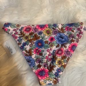 CaliforniaWaves, New Floral Bikini Bottom,  NWT